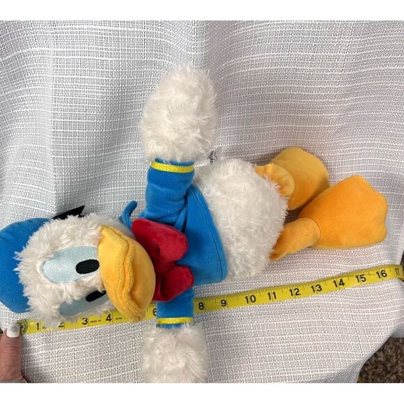 Disney Parks Fuzzy 16 Inch Donald Duck Plush Stuffed Animal - Picture 7 of 12